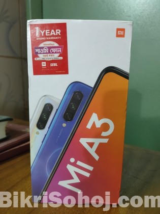 Xiaomi Mi A3 4/64 official Intact Seal box